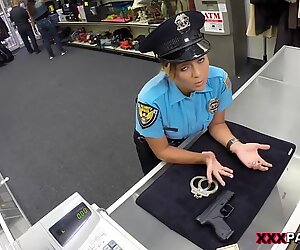 I banged that big booty police officers pussy
