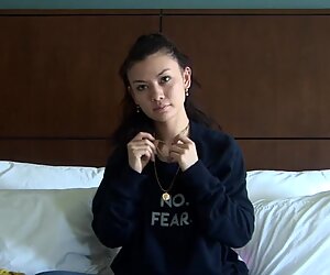 Cute Tits Asian trying Shirts