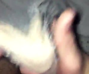 Moms panties filled with cum