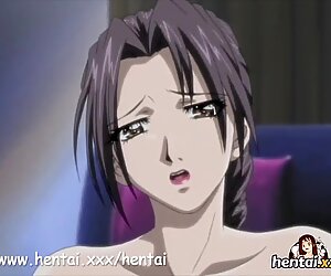 MILF slut gets fucked hard in gangbang - Hentai.xxx