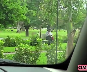 Dark haired milf Michele banged in doggy style