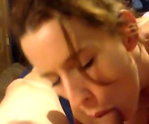 Carla so hot giving me a blow job