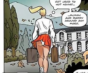 Blonde Tricked into BDSM Sex Comic