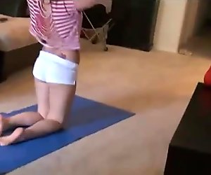 Cute teen tries hardcore sex