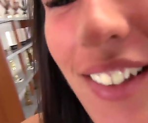 RoccoSiffredi Hungarian shopgirl POV Ass Fucked