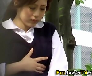 Asian teen spied pissing