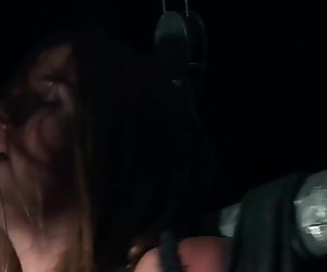 Alexis Crystal tormented hard in metal device
