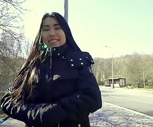 Public Agent, Asian Alina Crystall gets fucked in abandoned building