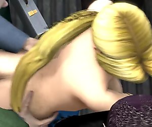 Helena In Snake On A Train - DOA5 [thedirtden]