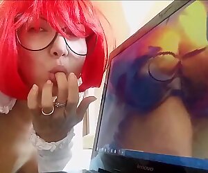 he sent me some private videos of his naked wife. I want to use them to masturbate myself