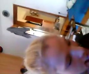 German teen couple blowjob cumshot