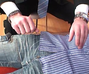 Granny double blowjob and fuck