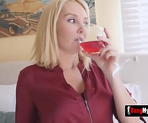 STUNNING stepmother FUCKED HARDCORE by her husband son