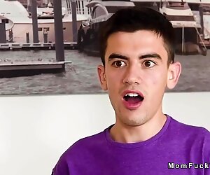 Busty mom grounds teen her friend