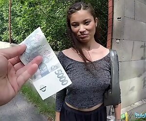 Public Agent Lost Tourist Fucked outside under a Bridge