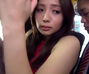 Hot Asian Teen Fucks On The Bus