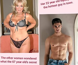 Cougar moms and granny captions 3