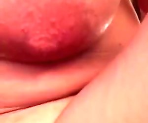 Showing my wife Katherine Brown how I want her to set at the nude beach