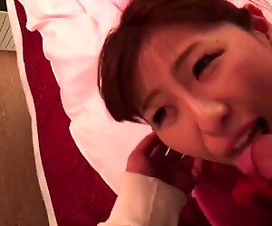 japanese cheating wife blow job