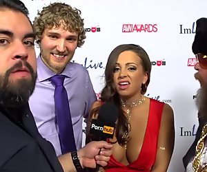 Worst Thing Used As Lube? 2015 AVN Red Carpet Interviews PornhubTV