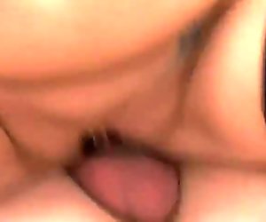 Voluptuous MILF lets a lucky guy cum inside her